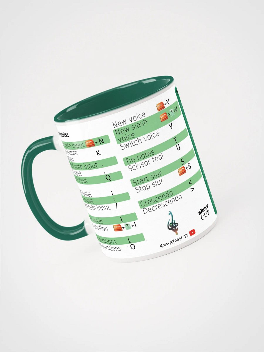 ShortCUP (keyboard shortcuts compatible with Dorico) MacOS [Evergreen Inner] product image (3)