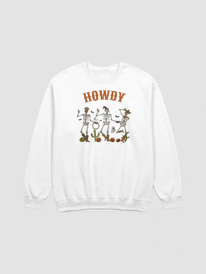 Halloween Dancing Cowboy Skeletons Sweatshirt product image (2)