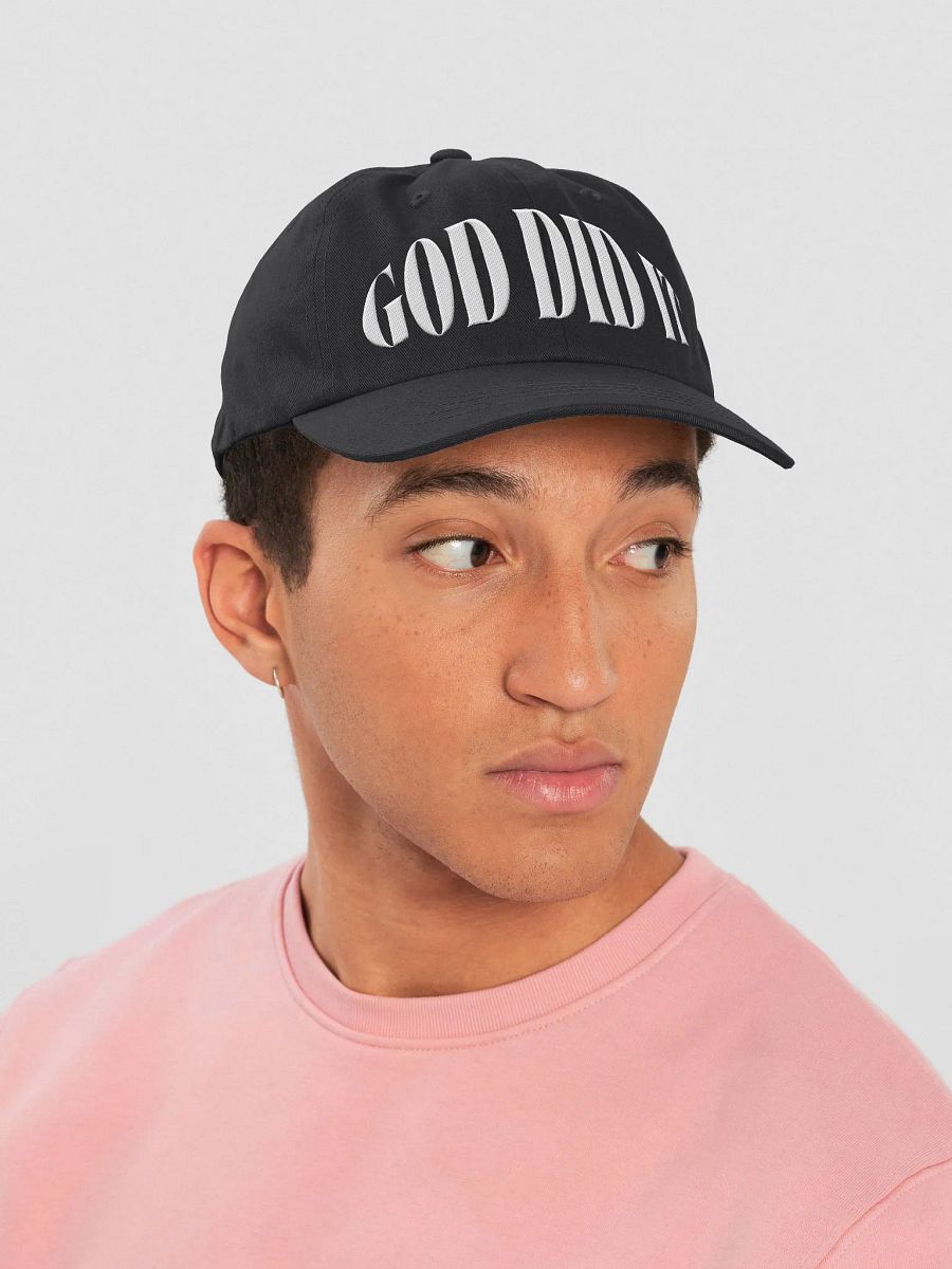 "GOD DID IT" Dad Hat product image (6)