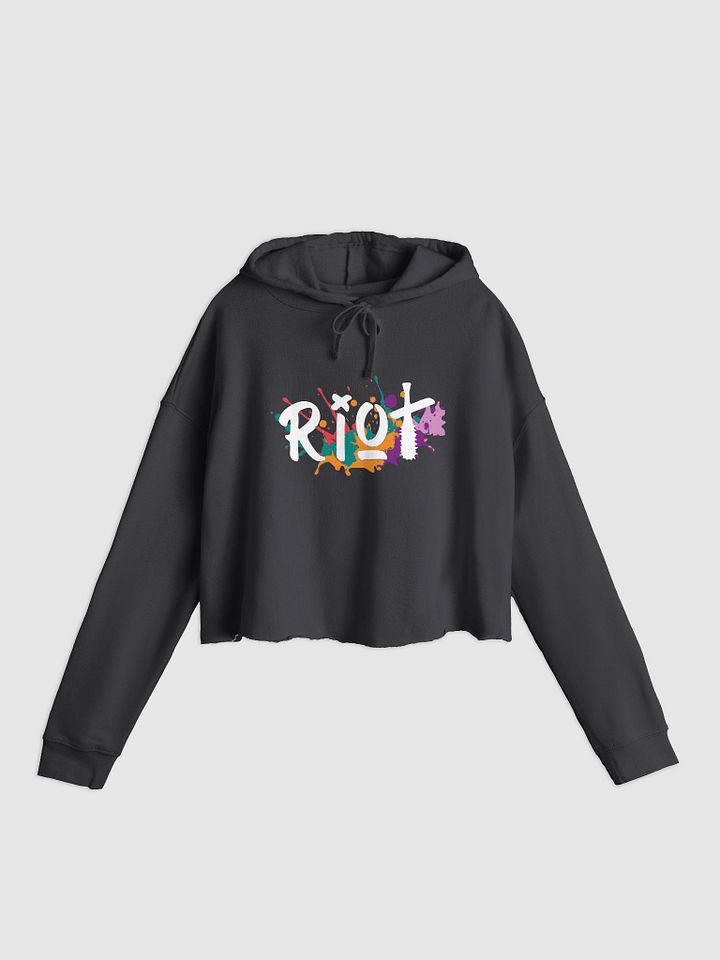 Riot Lightweight Crop Hoodie product image (1)