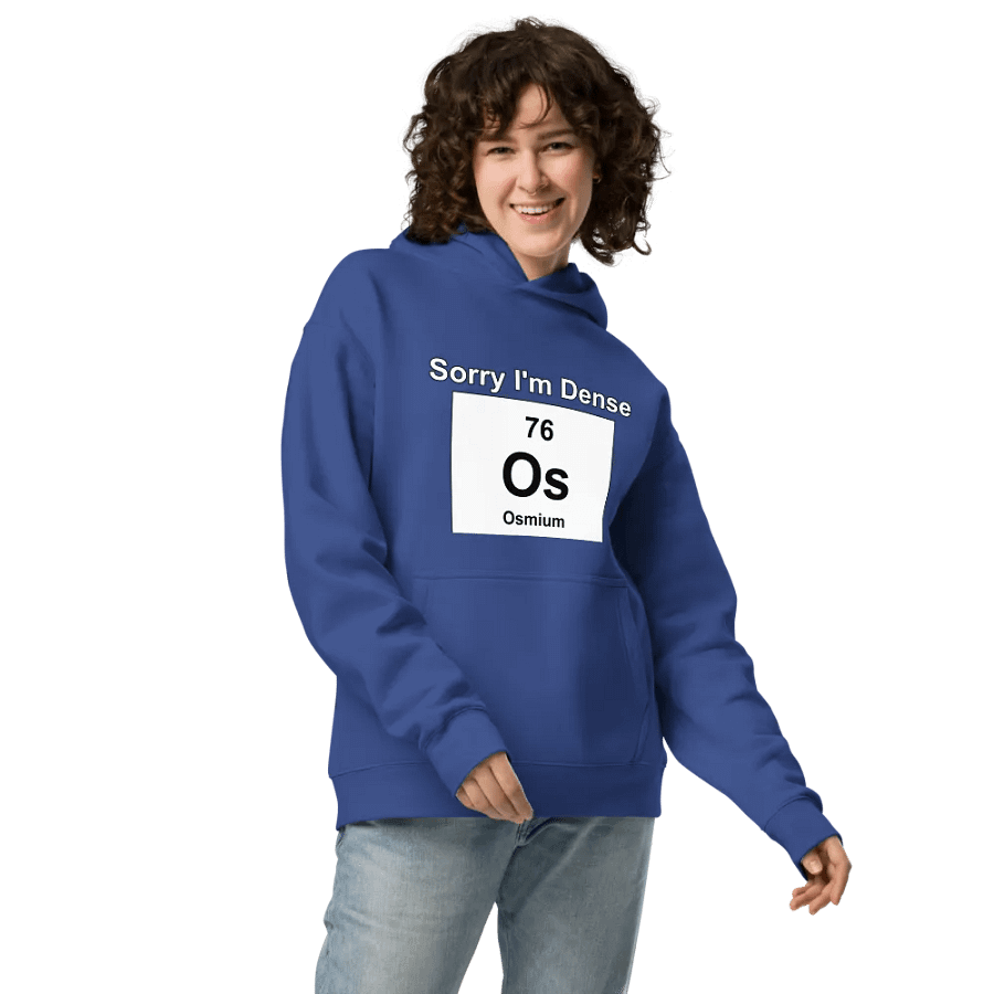 Sorry I'm Dense Premium Hoodie product image (3)