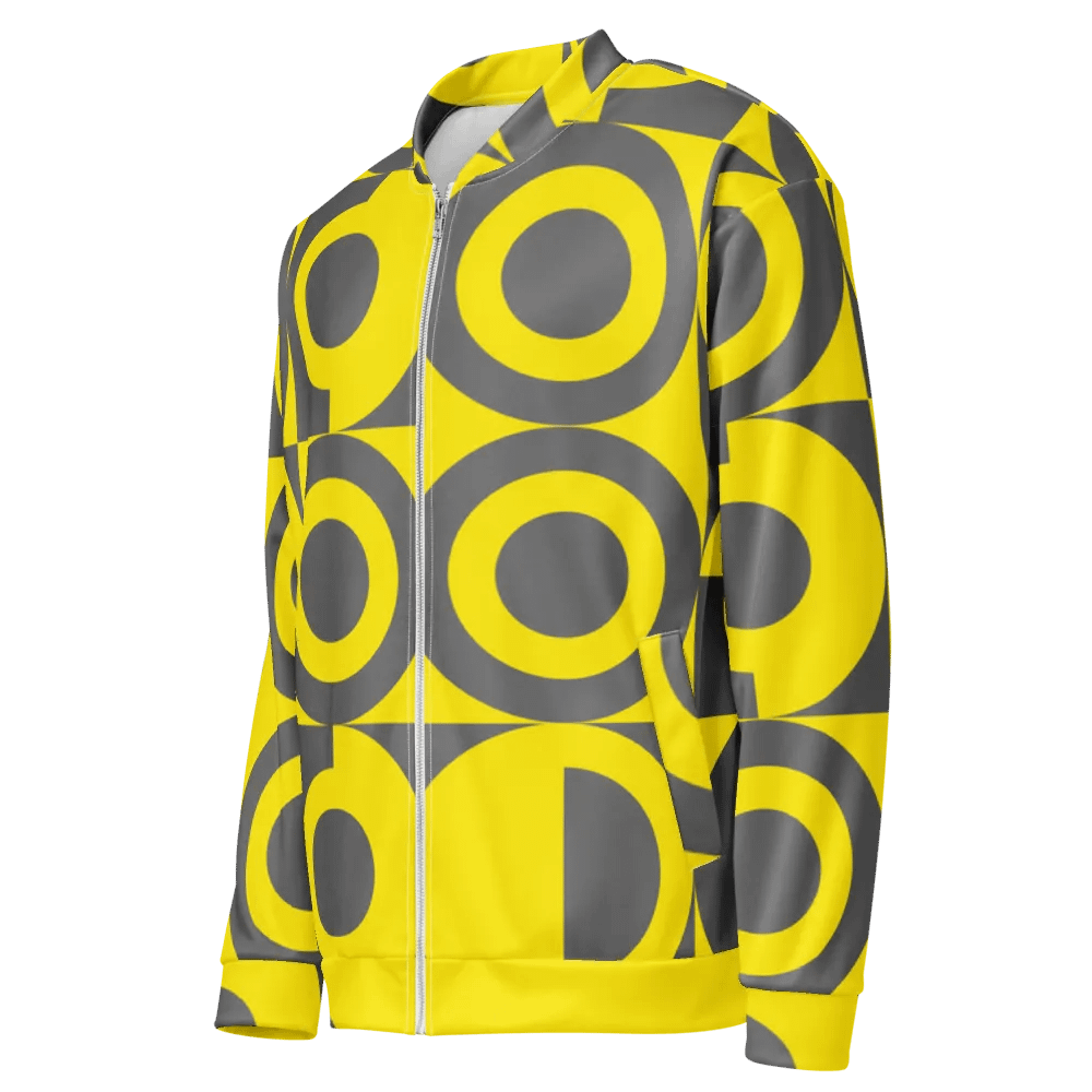 Geometric Glow All-Over Bomber Jacket product image (7)