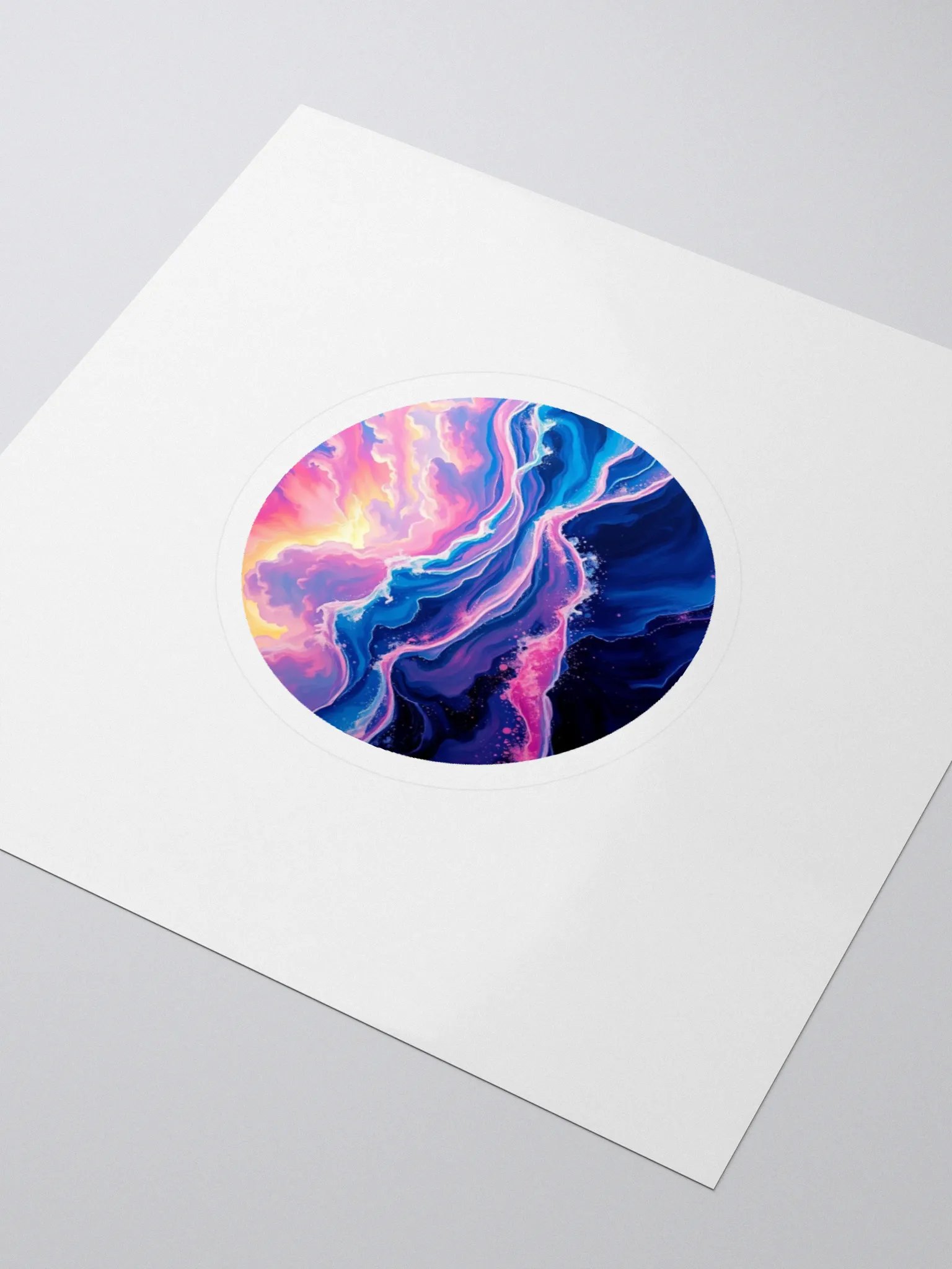 Dreamy Ocean Waves Stickers product image (3)