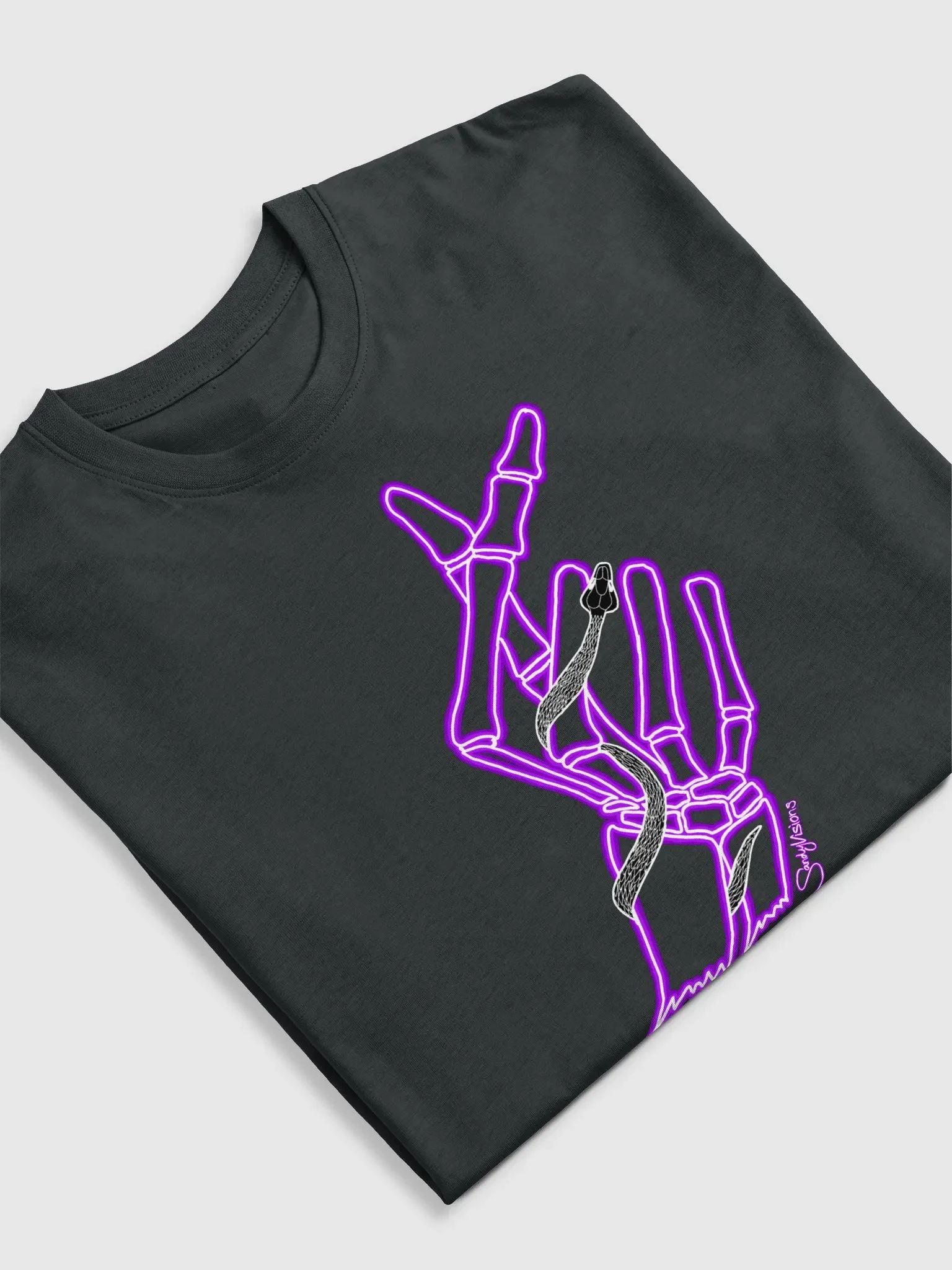 SandyVisions Skeletal Hand Men's Tee product image (5)