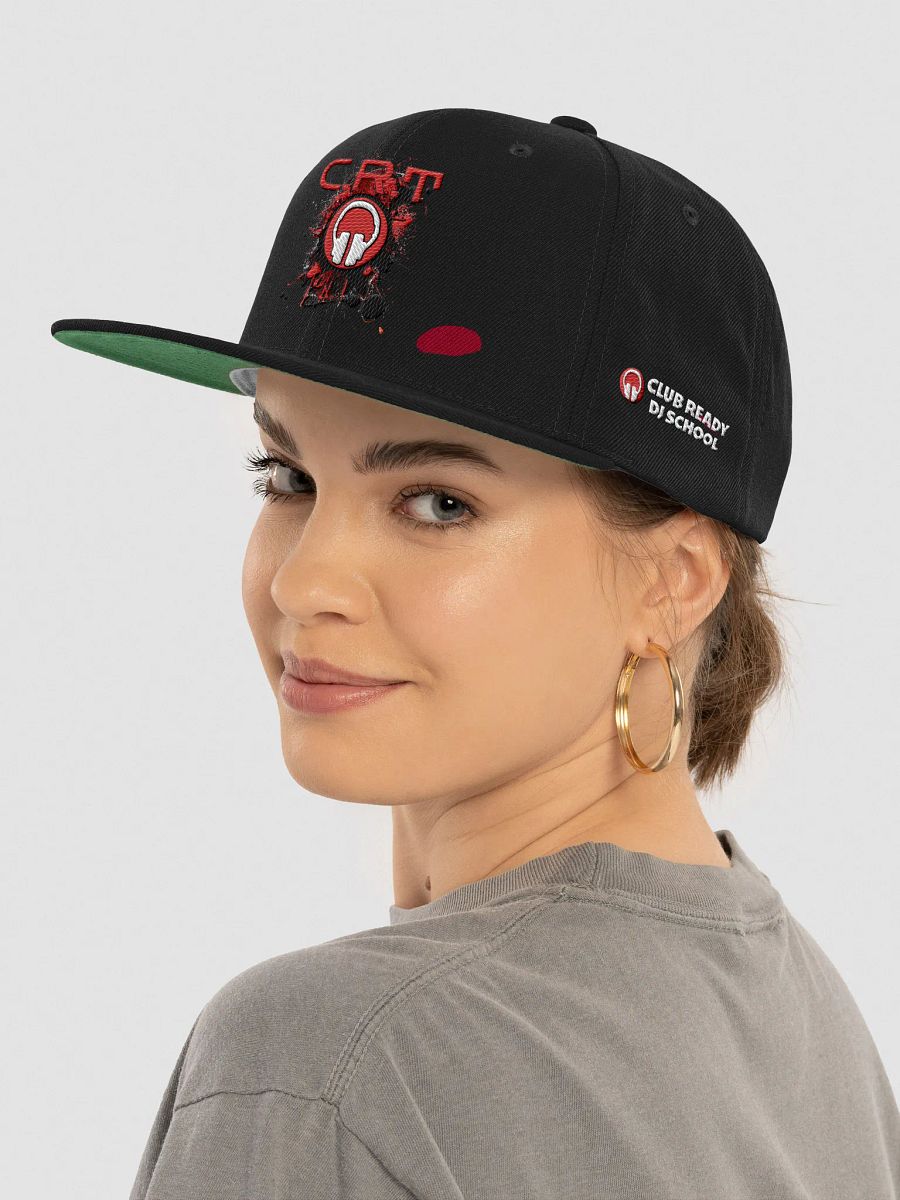 C.R.T Paint Splatter Yupoong® Wool Blend Snapback Cap product image (74)