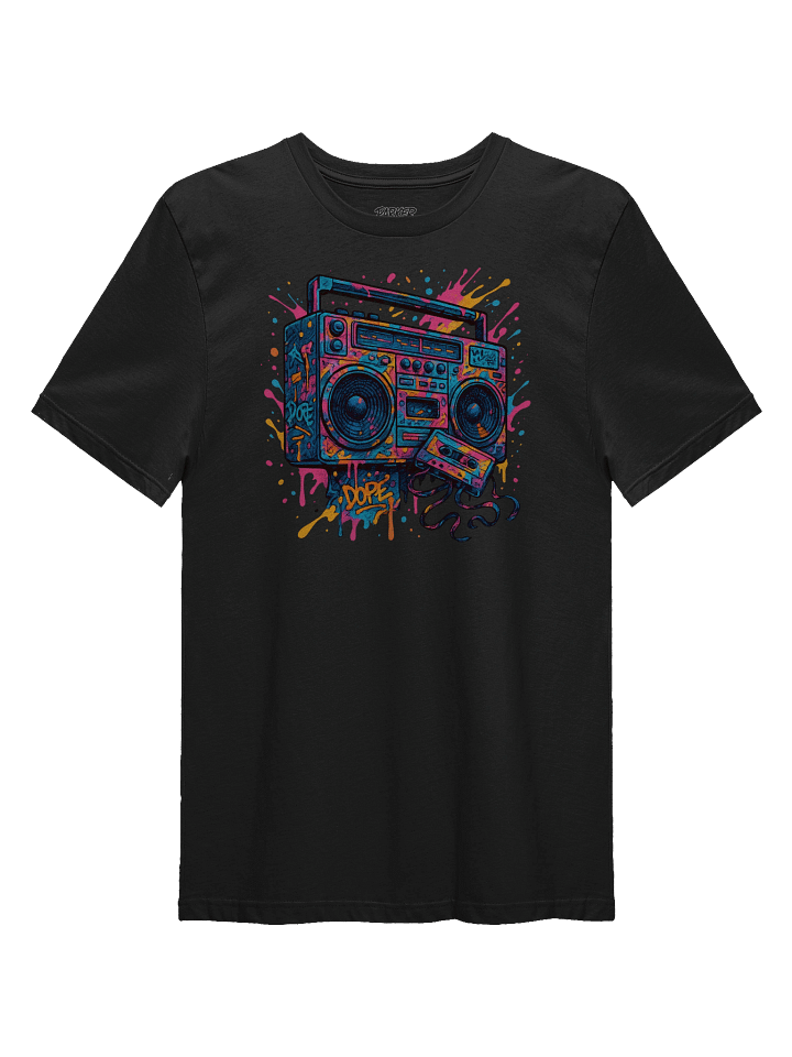 Boombox Blast – Retro Graffiti Sound Waves product image (2)