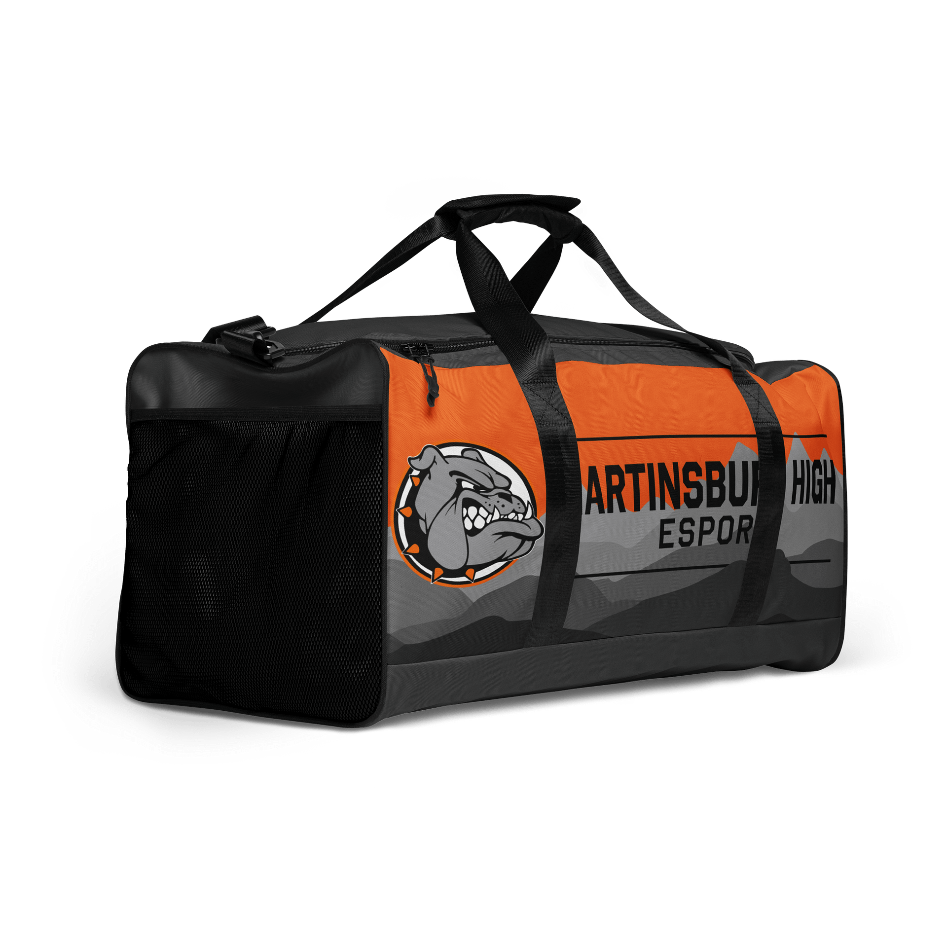 Martinsburg High Esports All-Over Duffle Bag product image (2)