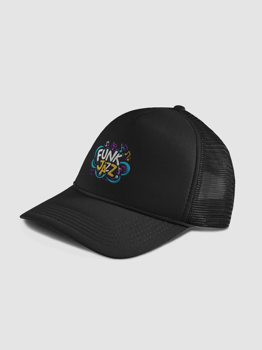 Funky Jazz Vibes Foam Trucker Hat product image (4)