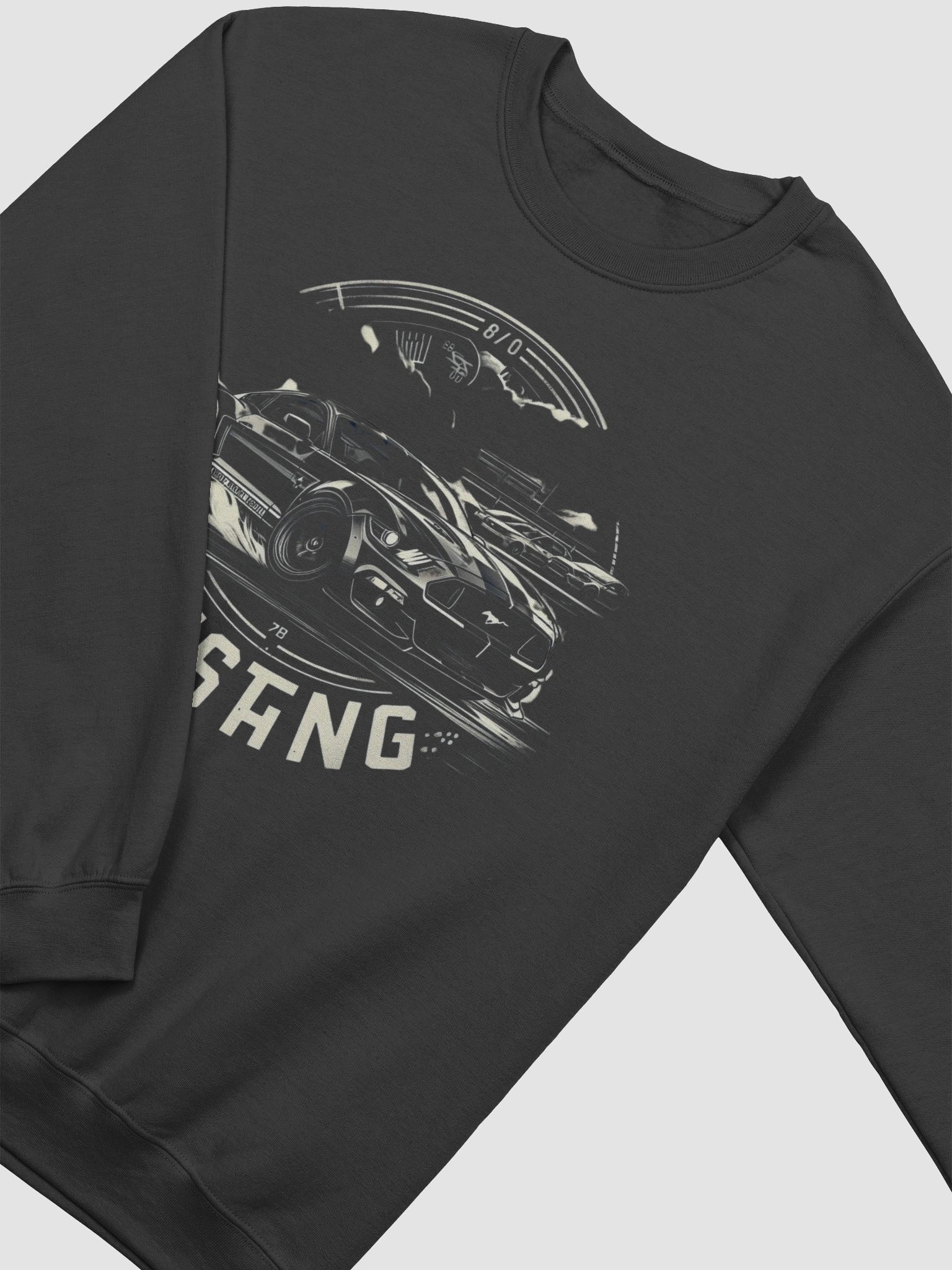 Vintage Mustang Motion Crewneck Sweatshirt product image (2)