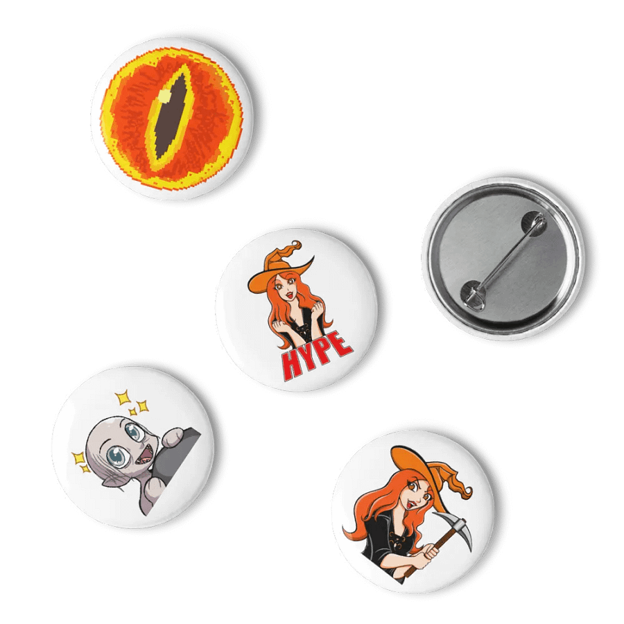 Set of 5 pin buttons product image (10)