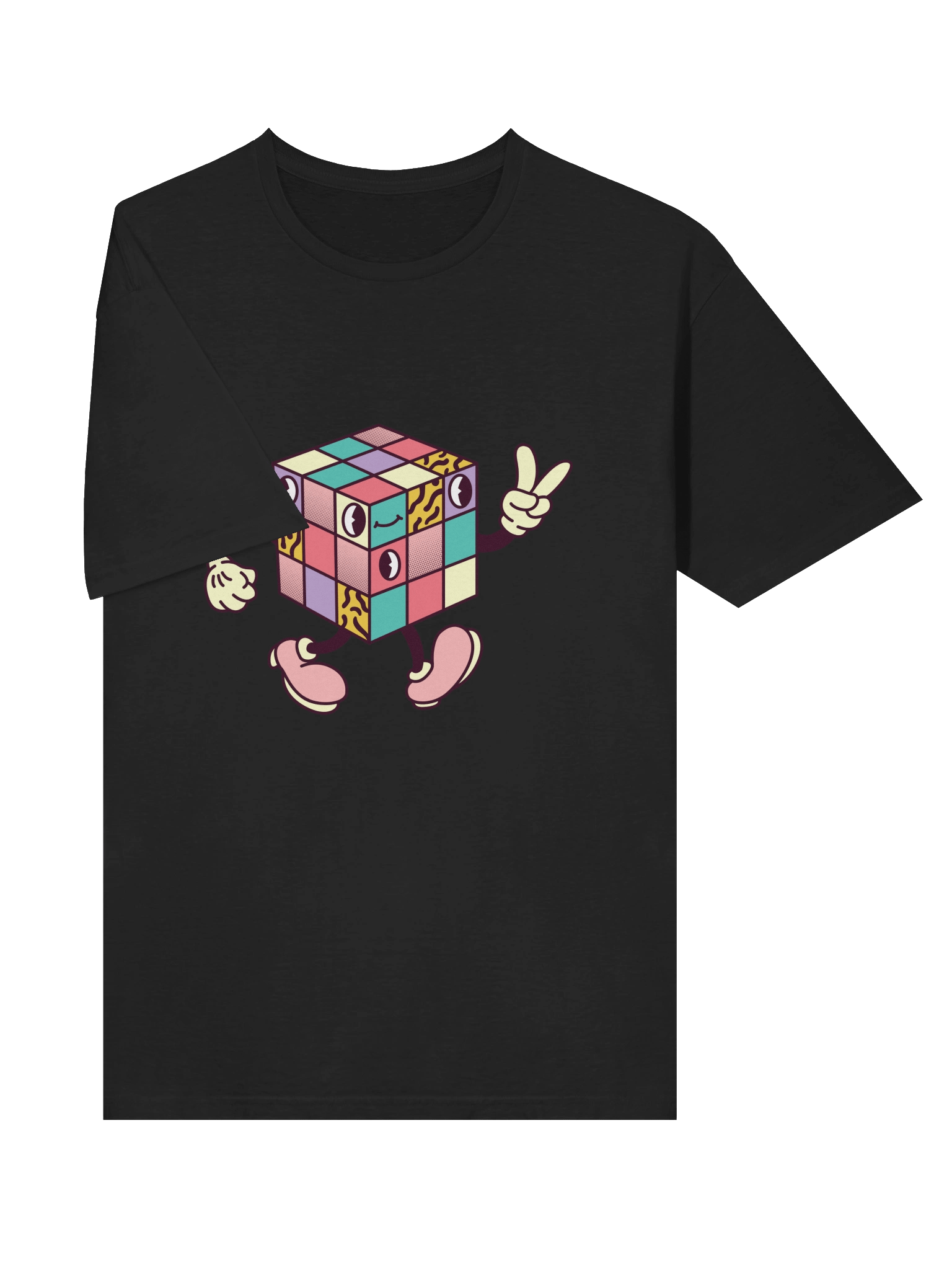 Retro Cube Walker Pop T-Shirt product image (5)