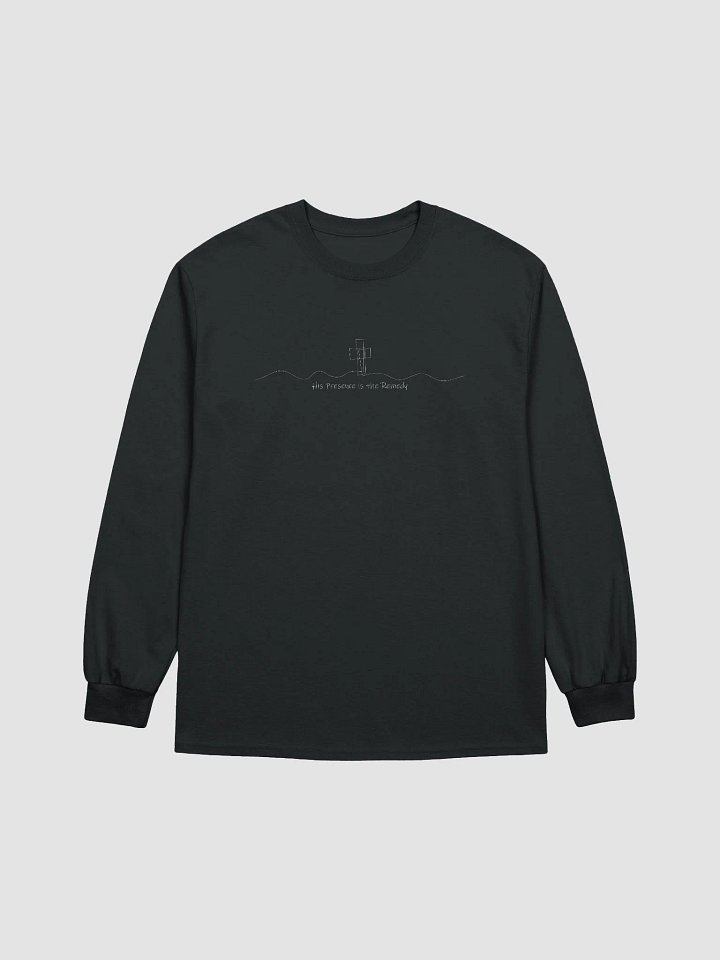 His Presence Long-Sleeve Shirt - White Print - multiple colors available product image (8)