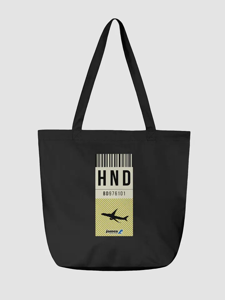 Tokyo Haneda (HND) Stylish Luggage Tag Tote Bag product image (2)