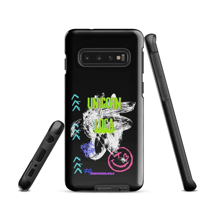 Neon Brush Strokes Tough Samsung Case product image (2)