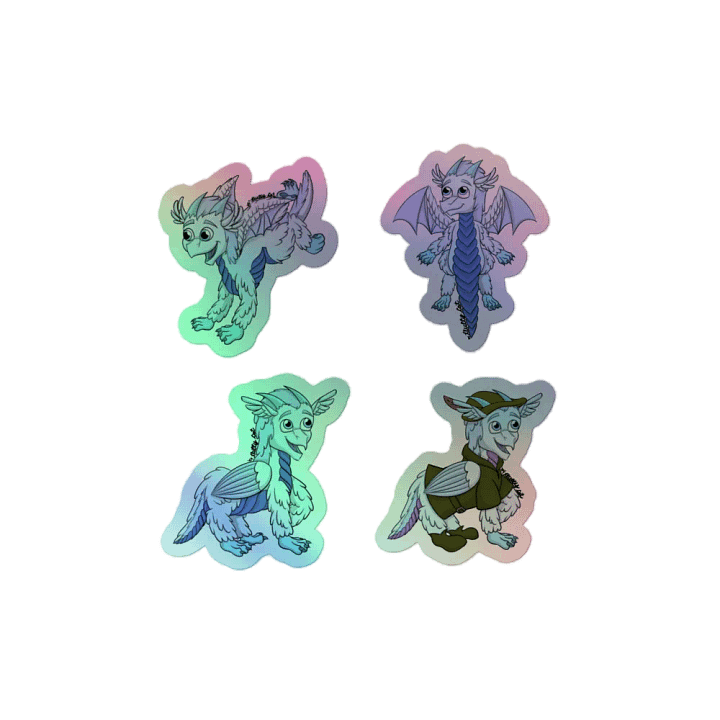 Etoirir Holographic stickers product image (2)