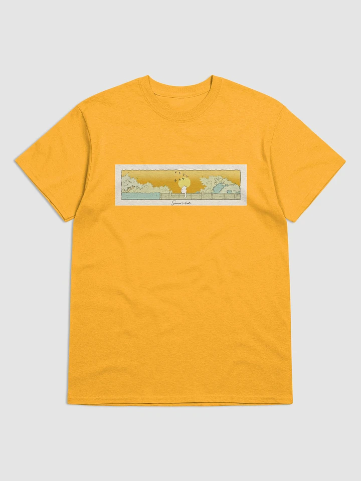 Sunset Comic Yellow T-Shirt product image (1)