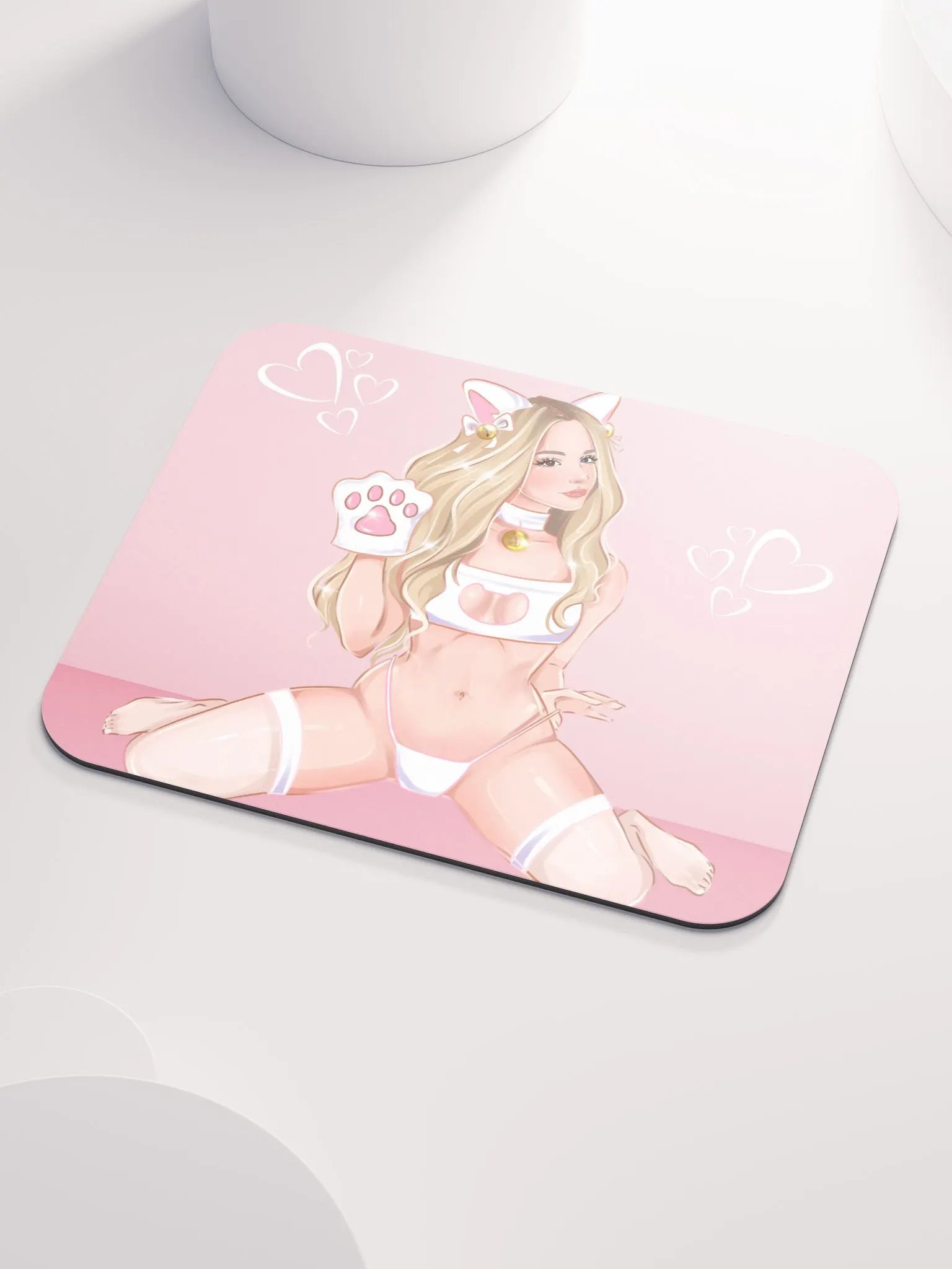 Madame kitty mouse pad product image (3)