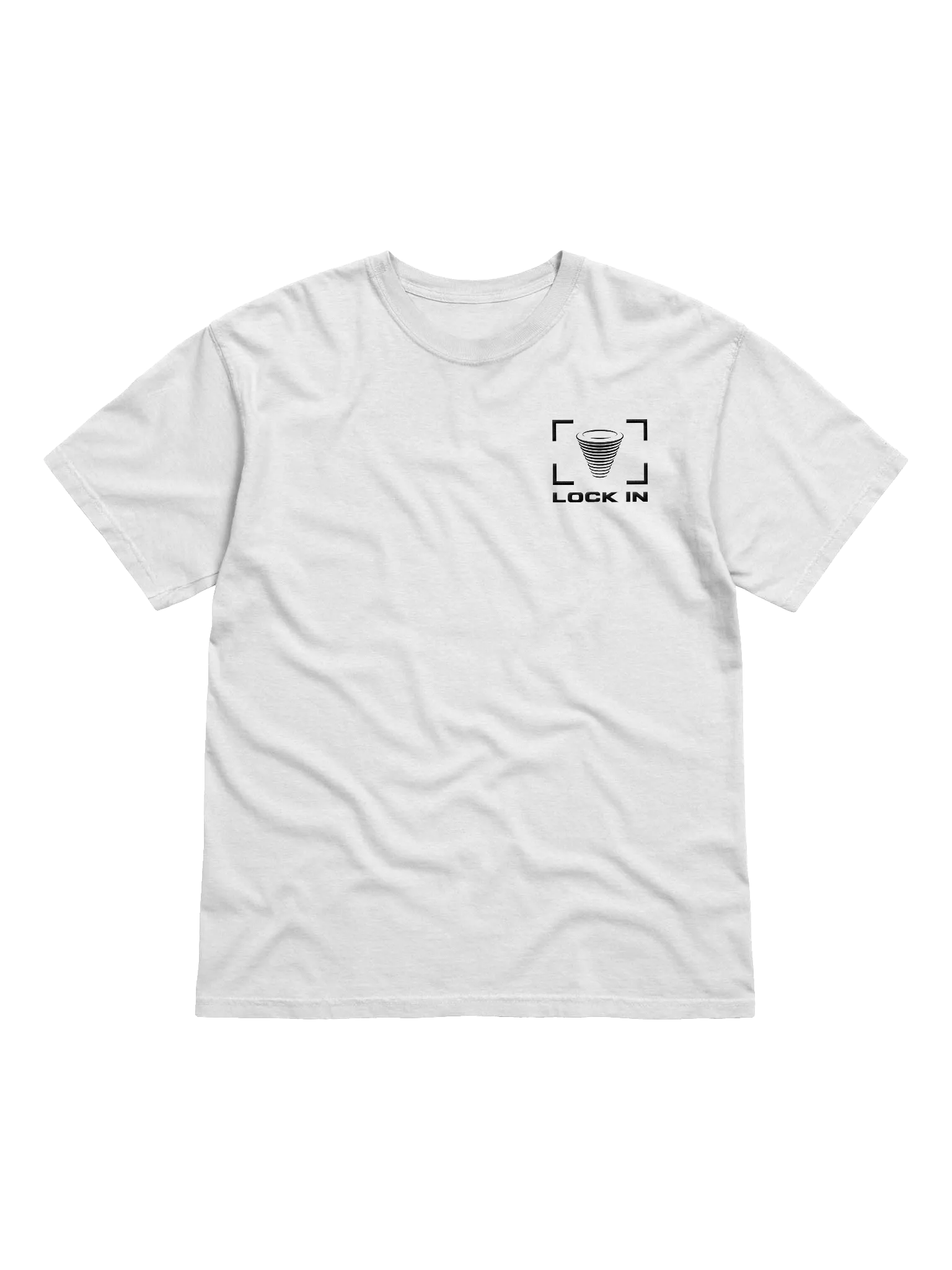 "Lock In" Embroidered T-shirt product image (1)
