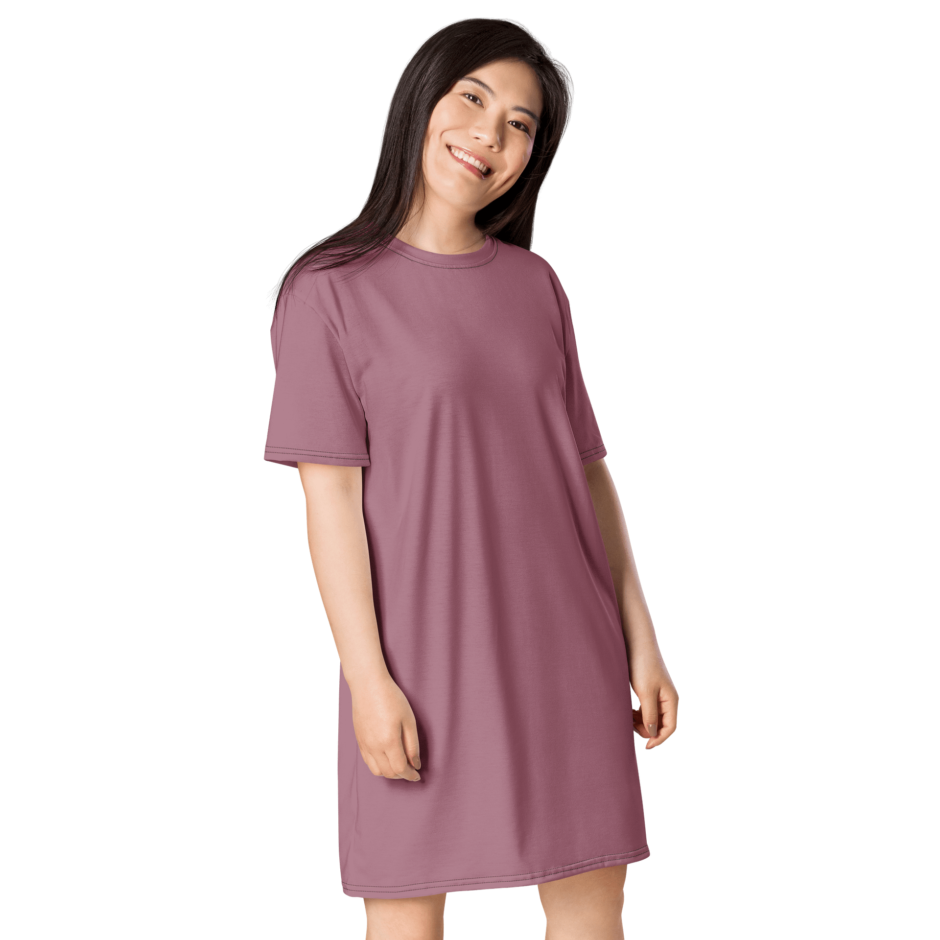 Oversized T-Shirt Dress - Rich Tapestry, Sizes 2XS-6XL product image (4)