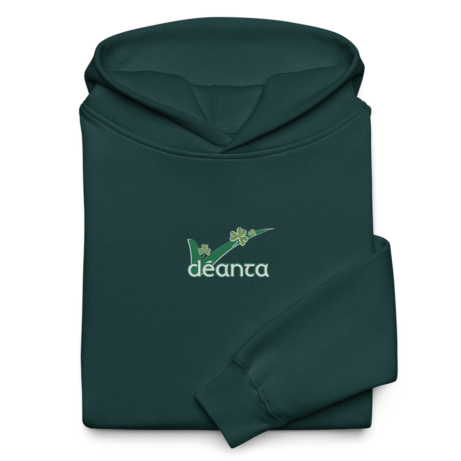 'Déanta' Unisex Oversized Embroidered Hoodie With Recycled Materials product image (1)