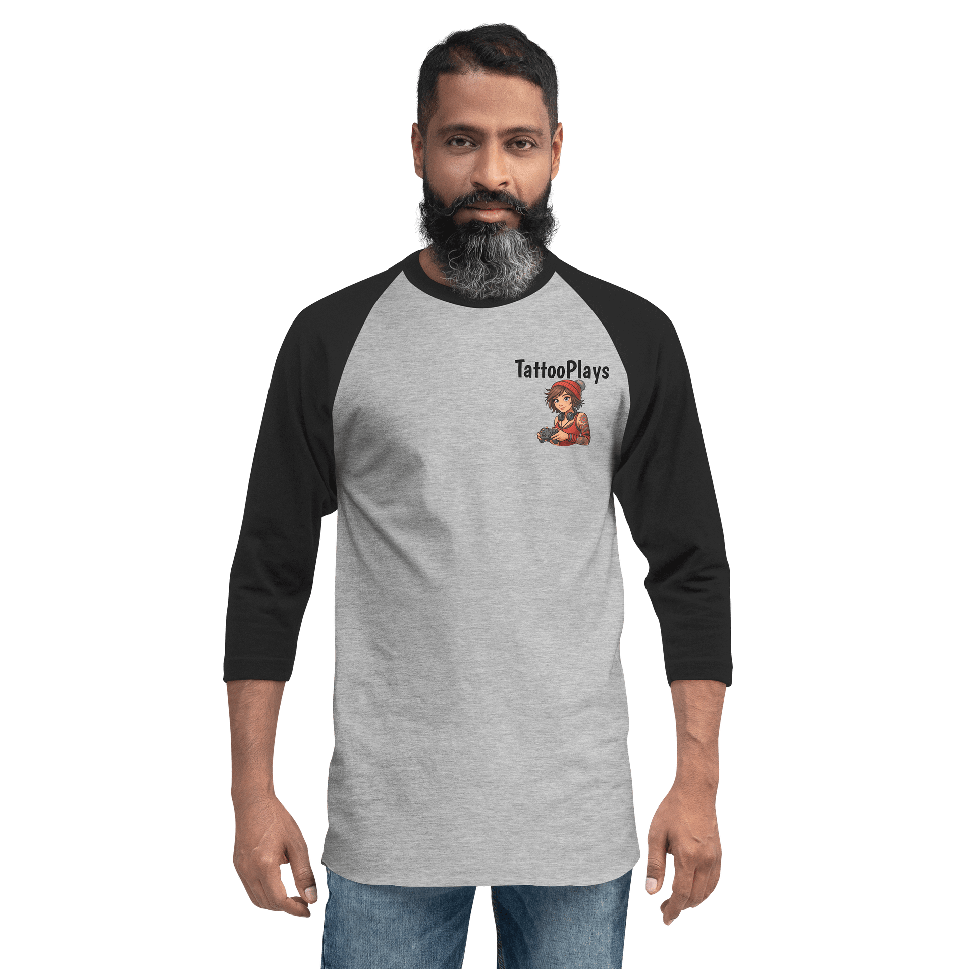 TattooPlays Half-Sleeve Shirt – Subtle Fit, Strong Statement product image (2)