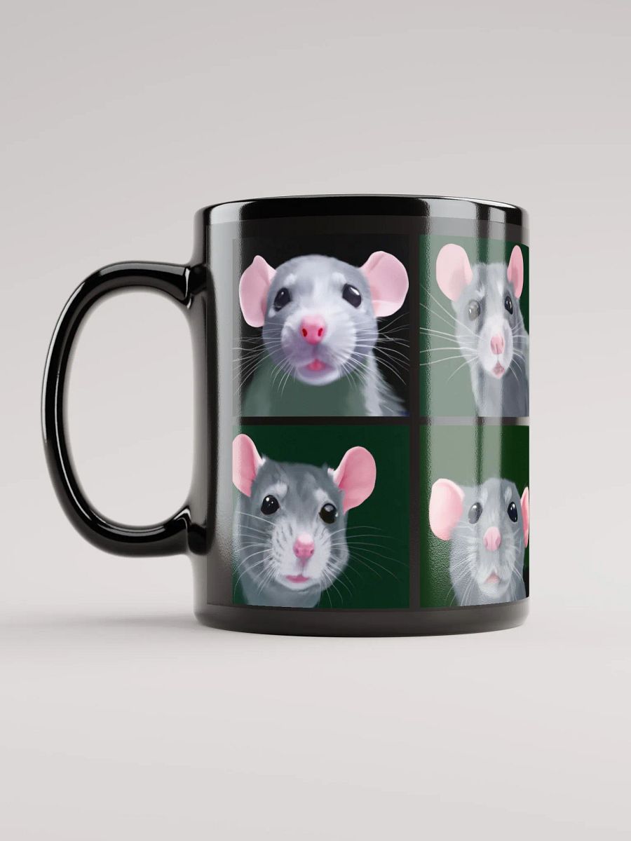 Blue rats art mug product image (12)