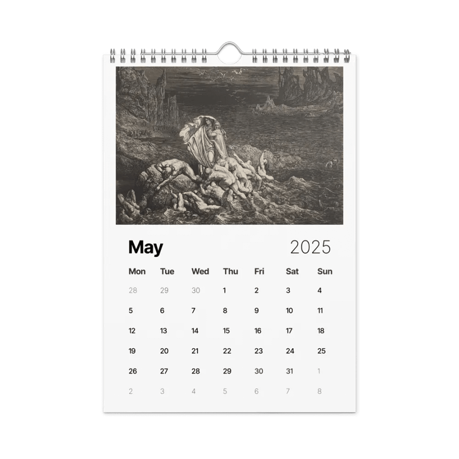 INFERNO 2025 calendar! product image (6)