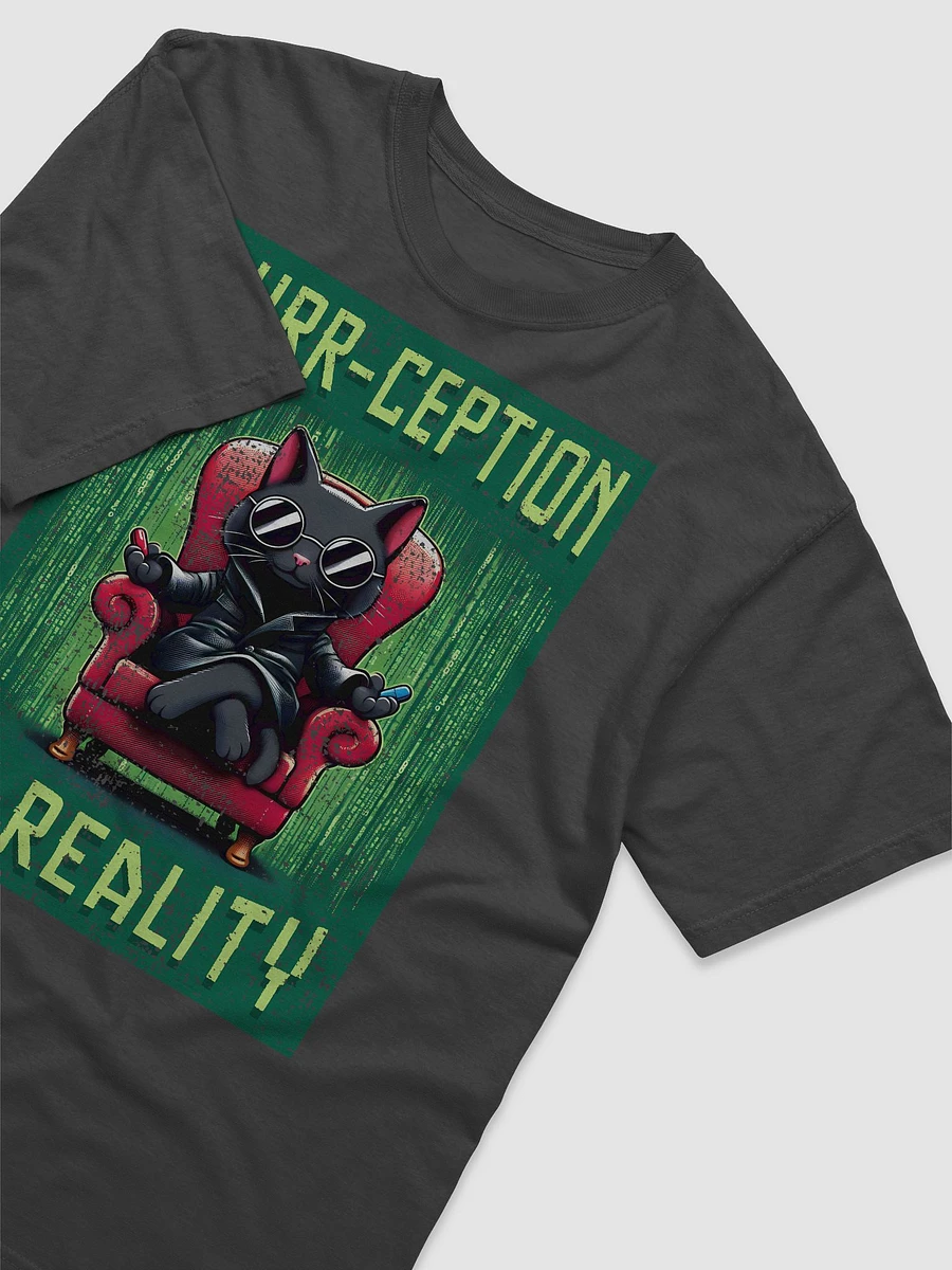 Purr-ception is Reality: Matrix Cat T-Shirt - Feline Rebellion in a Dystopian World product image (9)