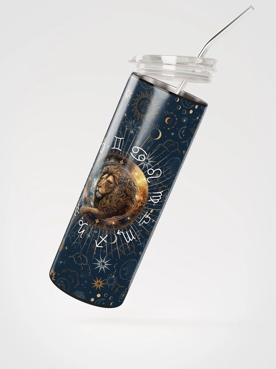 Leo Zodiac Stainless Steel Tumbler | Eco-Friendly Design! product image (2)
