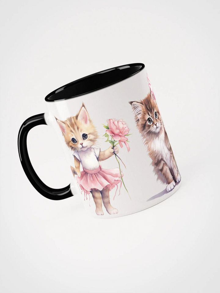 Ballerina Kittens Accent Mug product image (2)