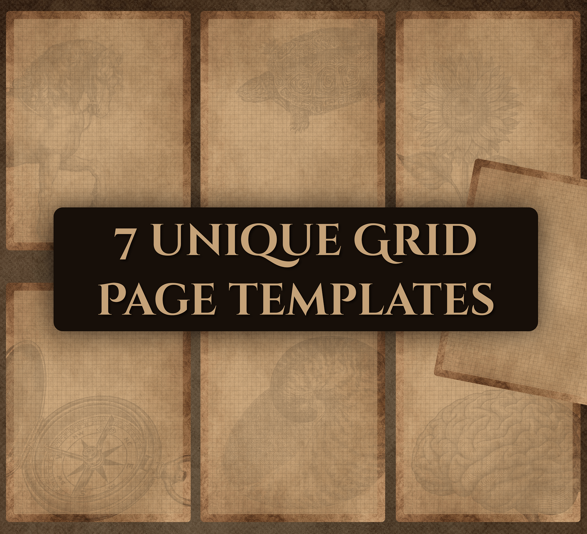 Vintage Daggerheart TTRPG Character Sheet and Journal product image (3)