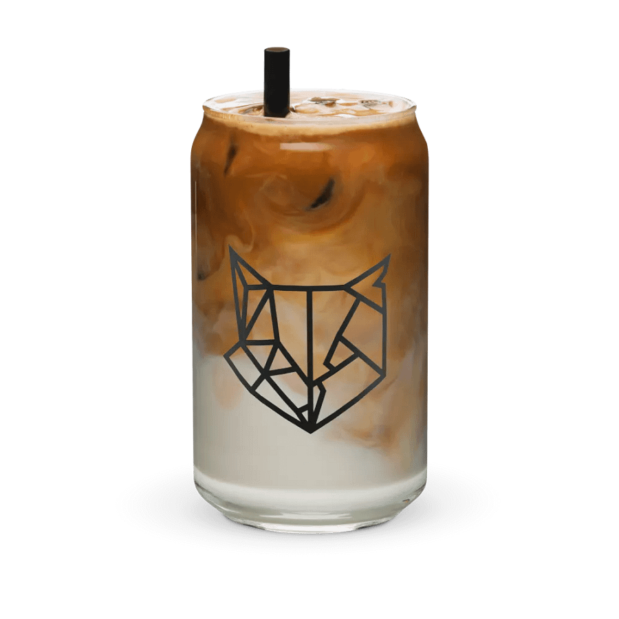 FOXOWL GLASS MUG #2 product image (2)