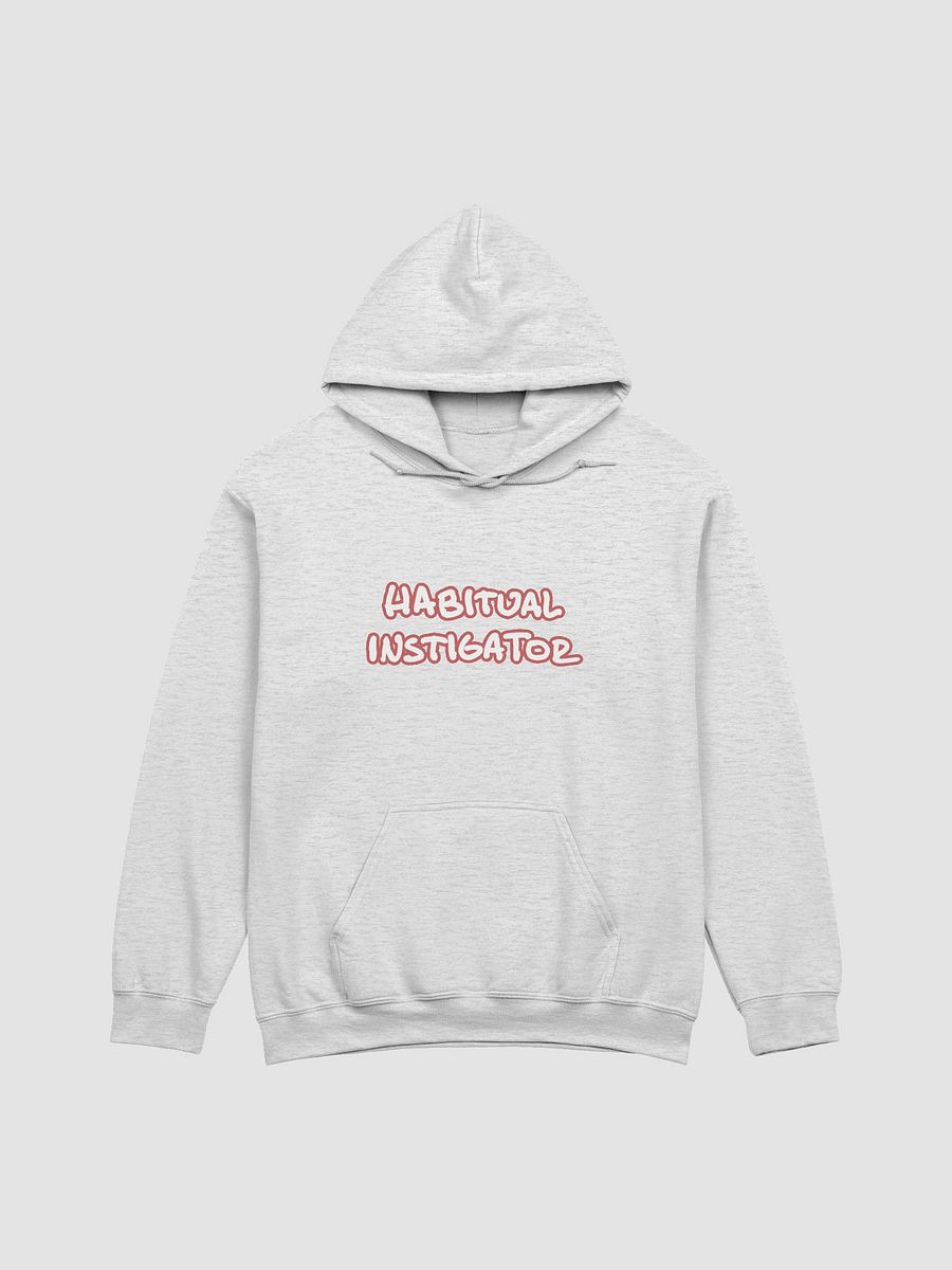 HABITUAL INSTIGATOR (lined design, #CB5F5F) classic hoodie product image (2)