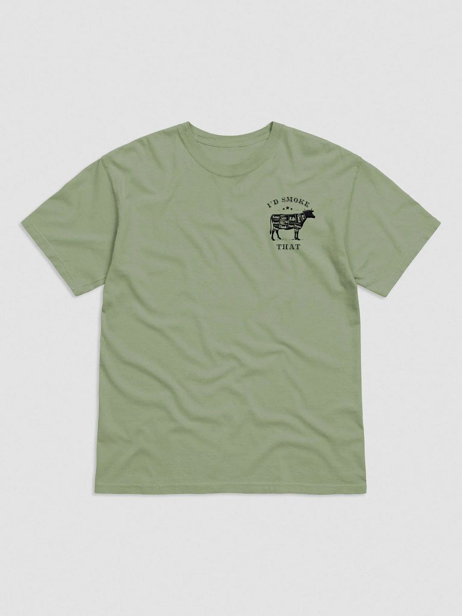 I'd Smoke That Embroidered Unisex Comfort Colors Tshirt product image (1)