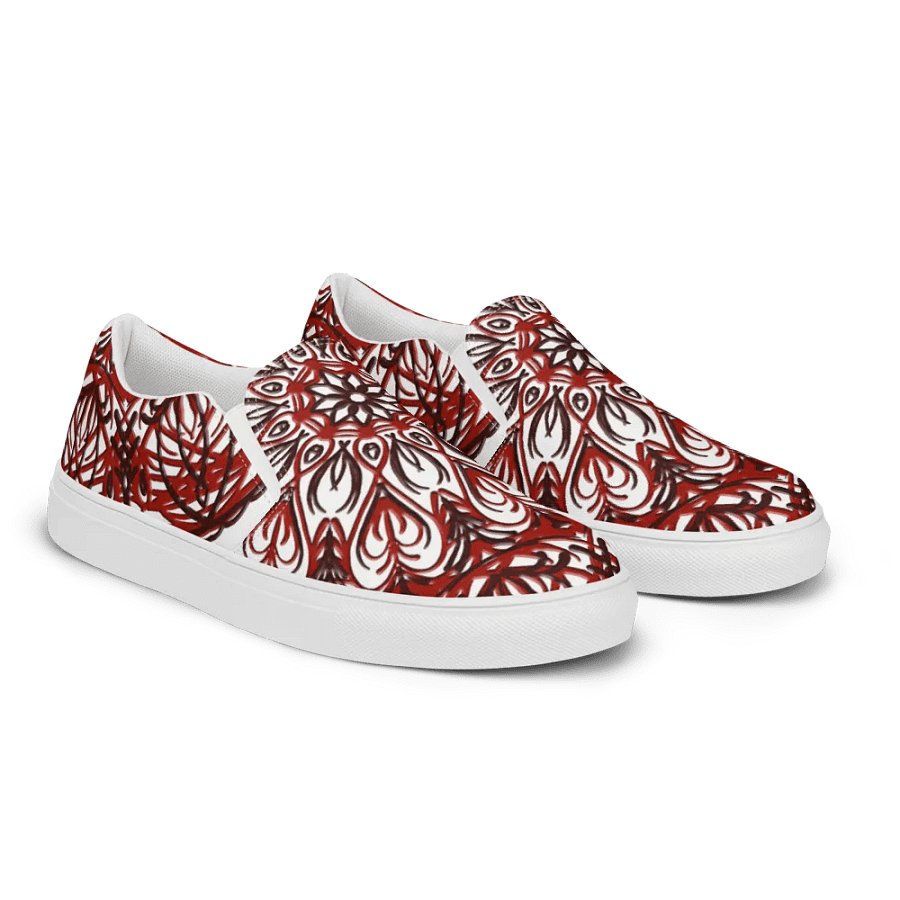 Floral Symmetry Slip-Ons product image (9)