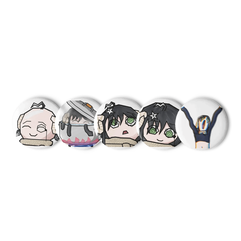 Emotes Pin Button Set product image (5)