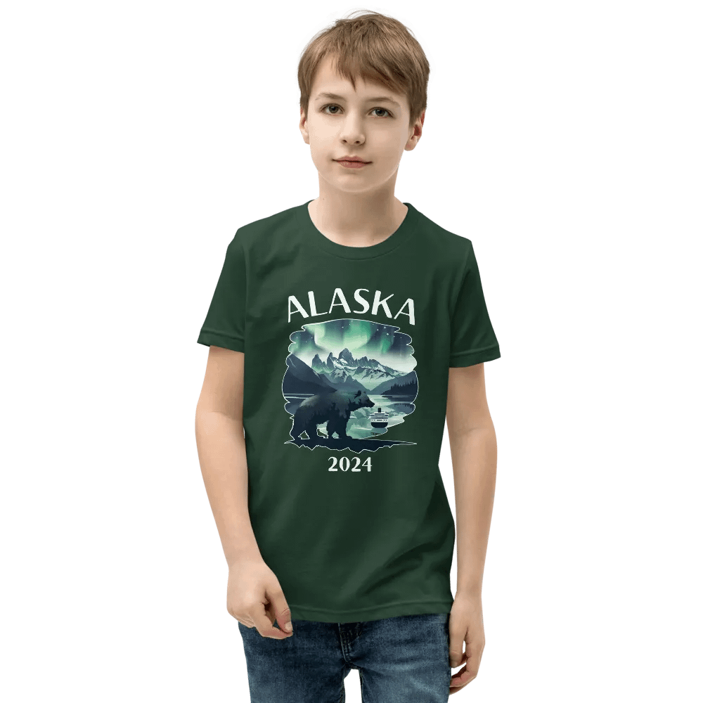Alaska Wildlife 2024 Teens Dark T-Shirt product image (2)
