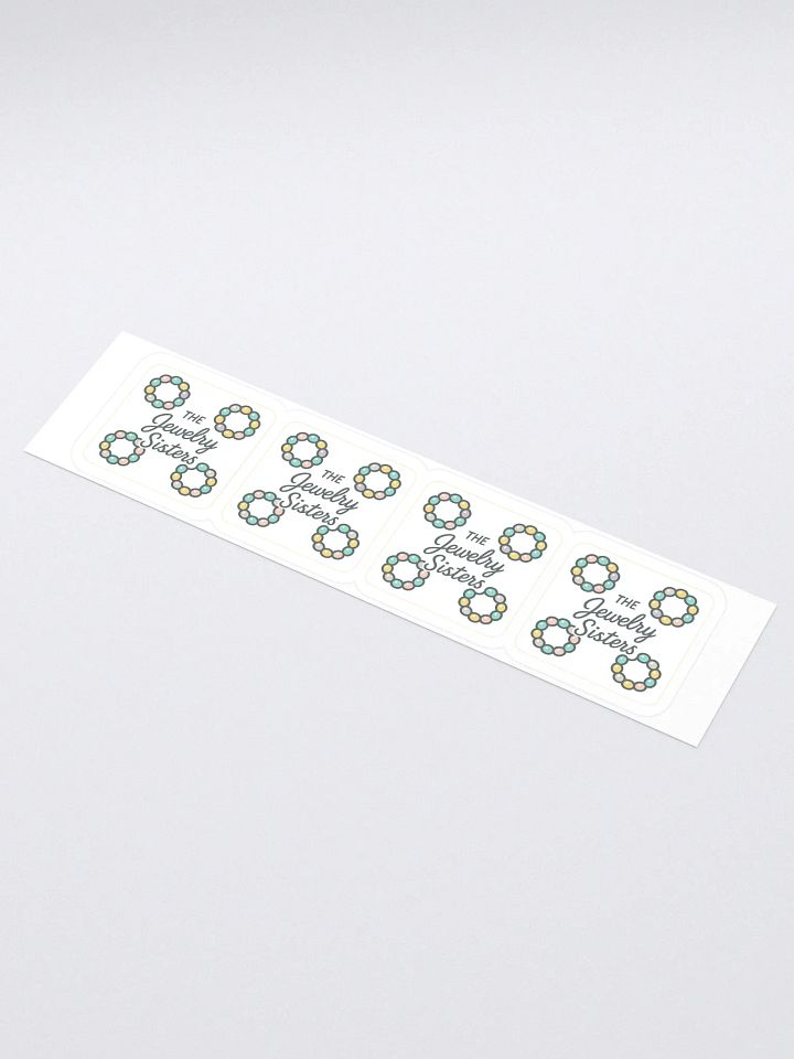 Jewelry Sisters Kiss Cut Stickers (Set of 4) product image (1)