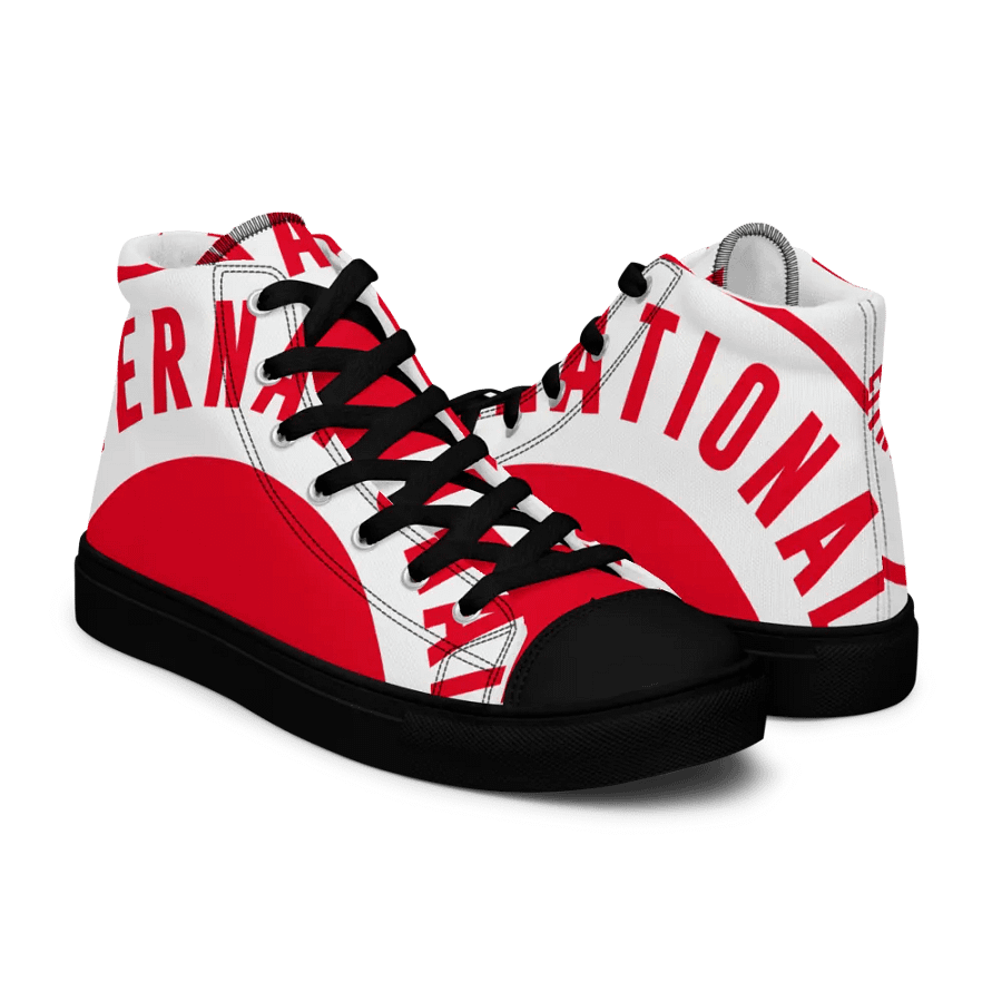 IFBNewsfeed.Org's Men's High Top Canvas Shoes product image (9)