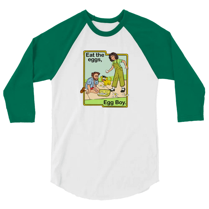 Eat The Eggs Raglan T-Shirt product image (66)