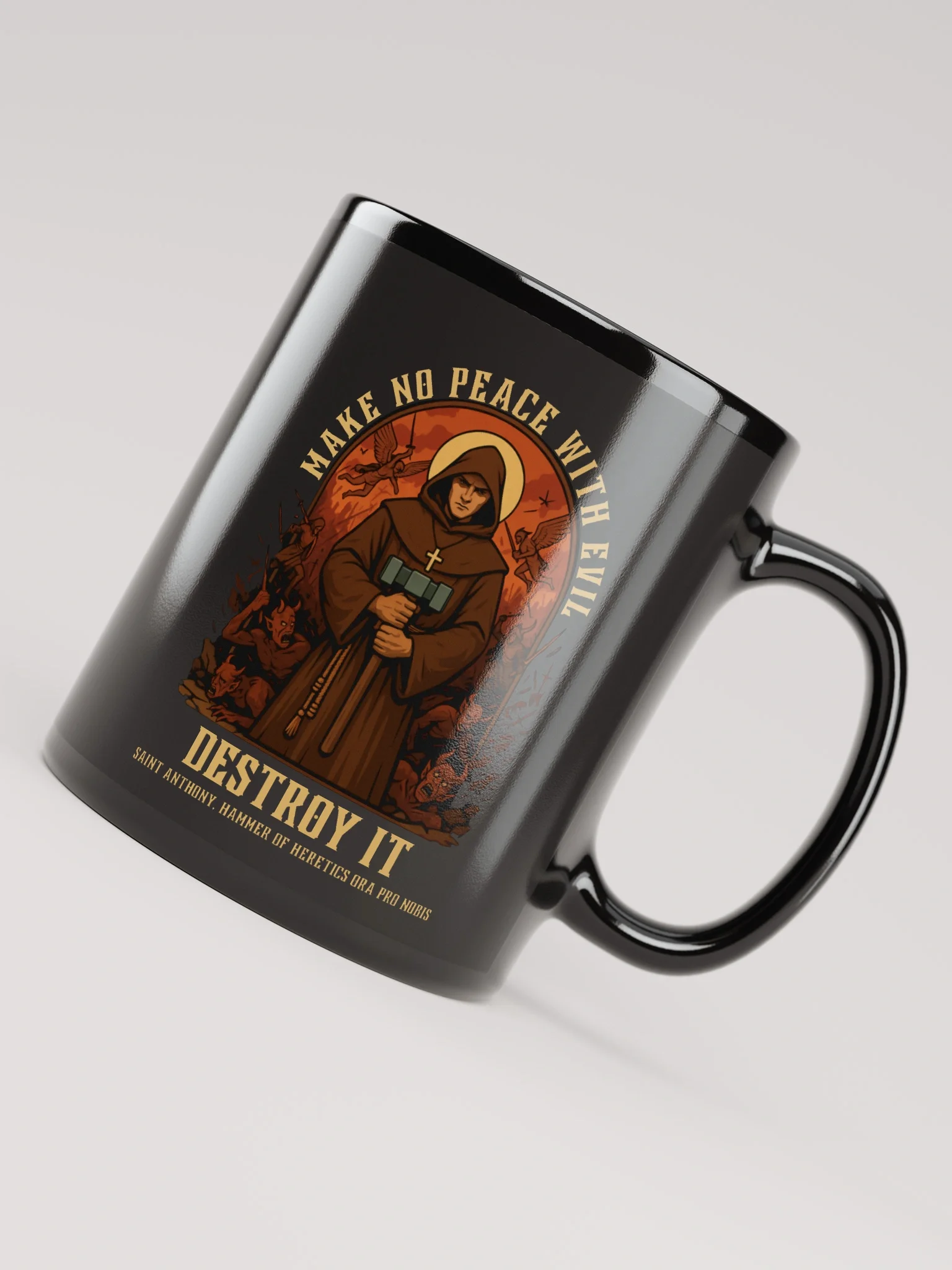 Saint Anthony Hammer of Heretics Mug product image (4)