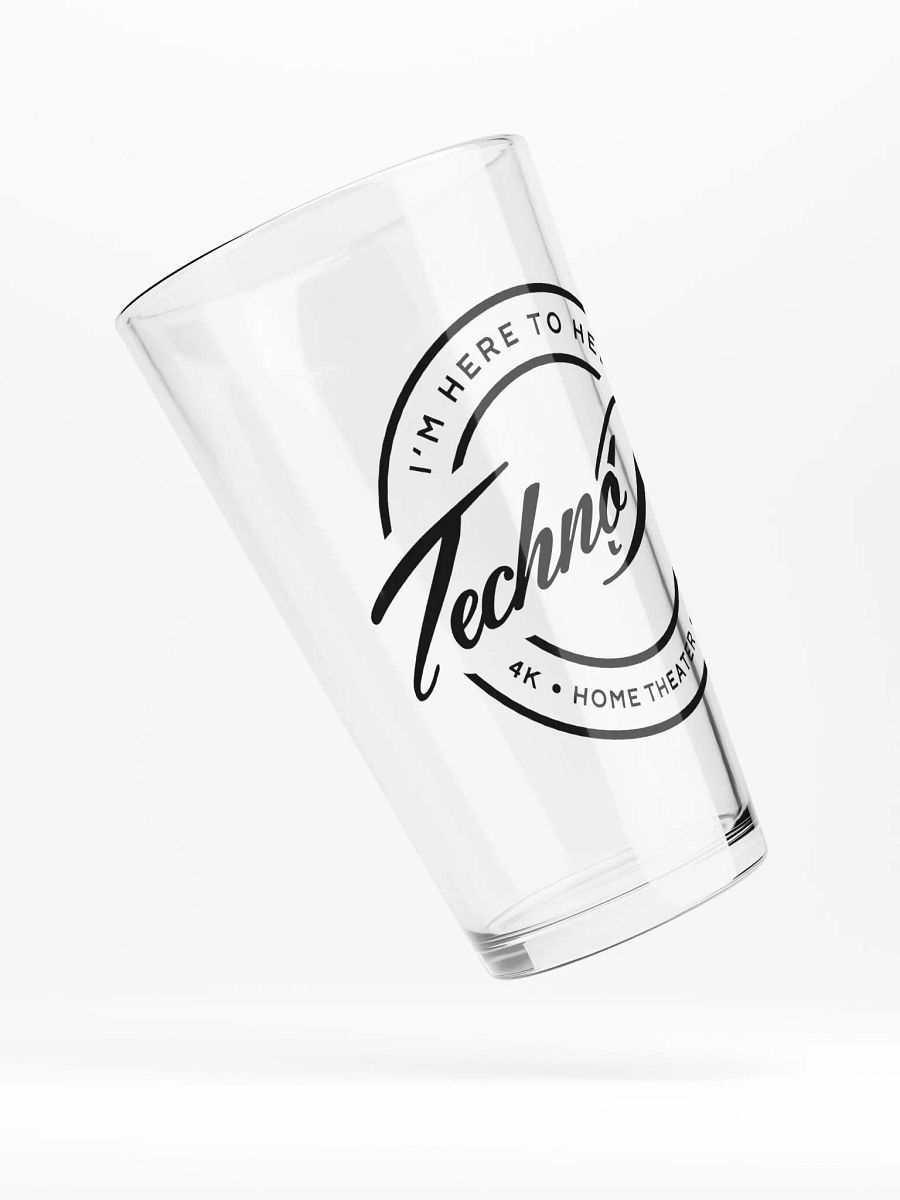 Techno Dad Pint Glass product image (4)