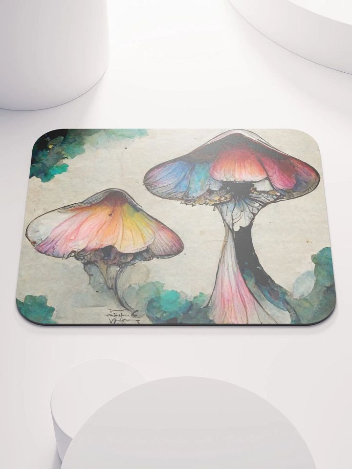 Whimsical Mushroom Dreams Mouse Pad product image (1)