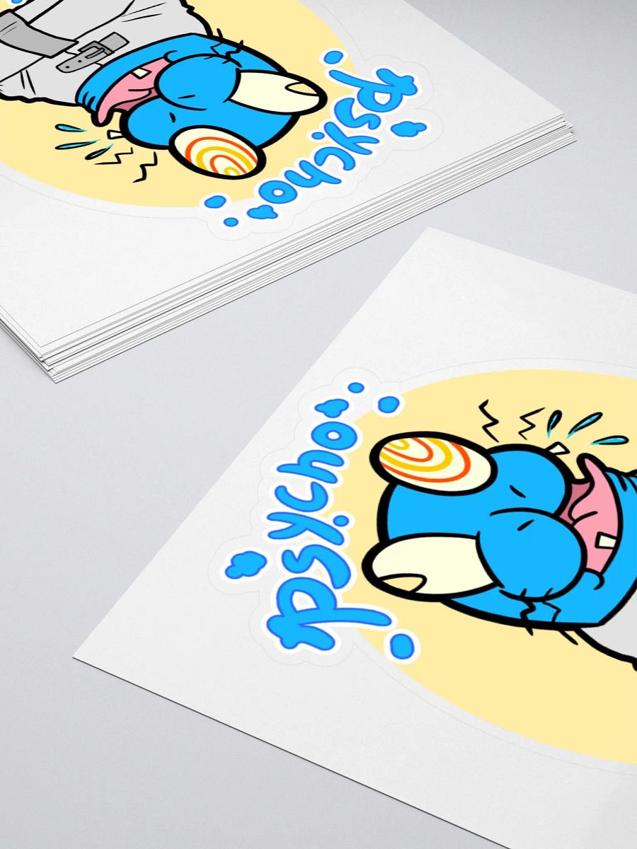 Psycho Manatee Sticker product image (4)