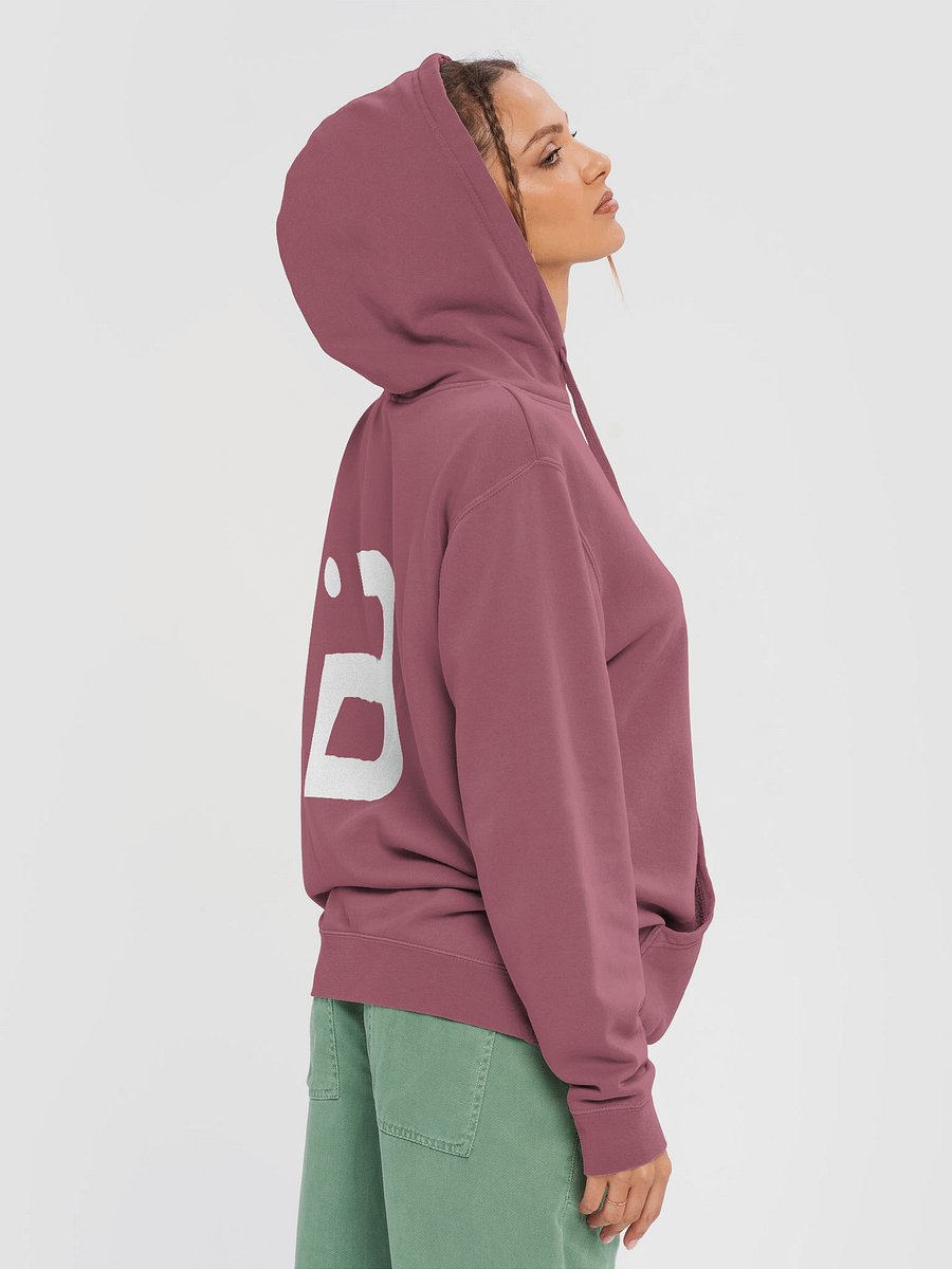 BUIII Originals Logo White Premium Vintage Hoodie product image (5)