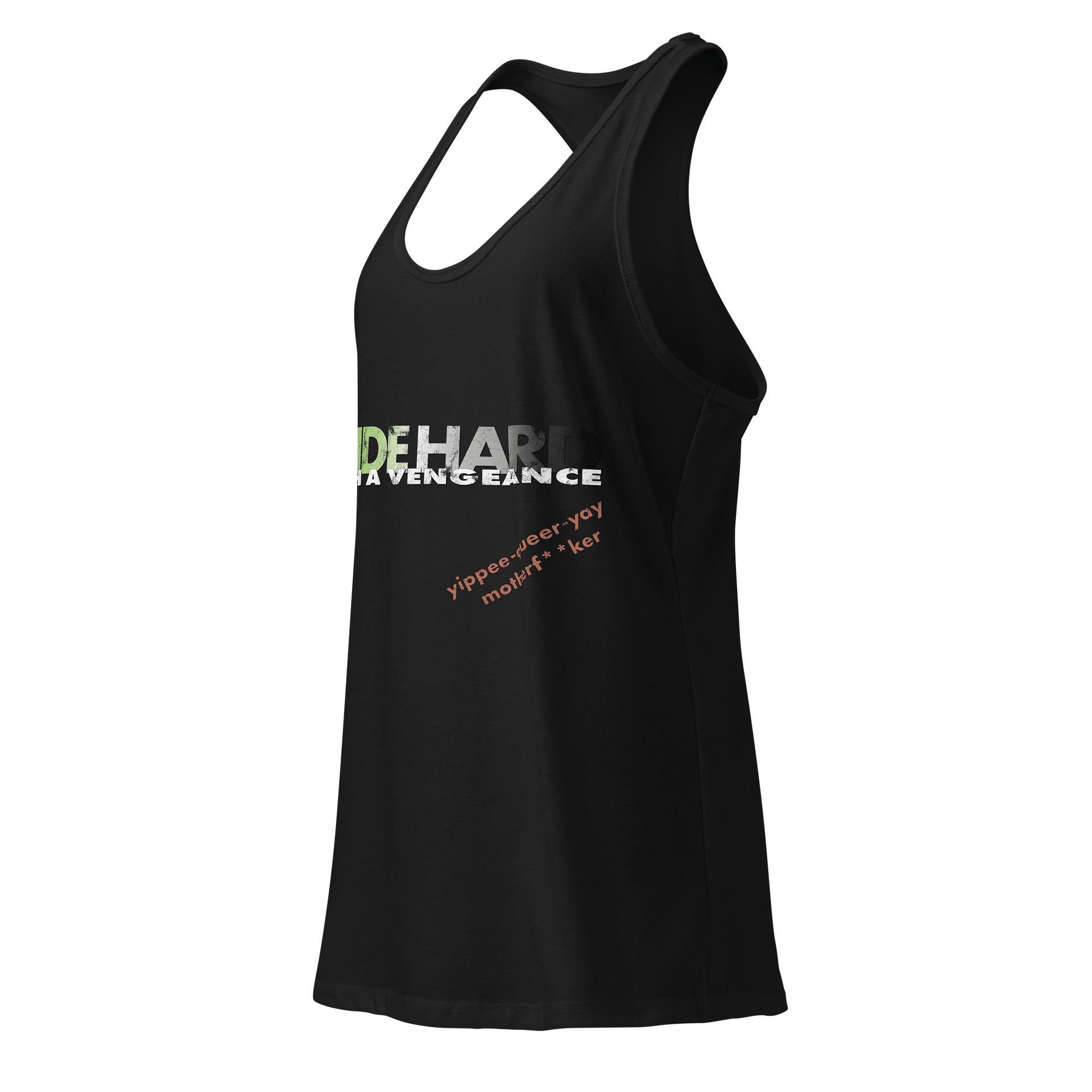 Aromantic "Pride Hard" Racerback Tank product image (3)