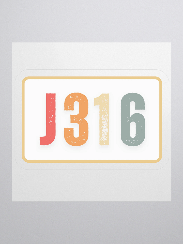 John 3:16 Sticker product image (2)