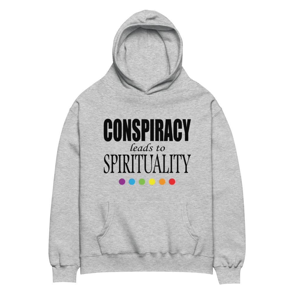 Conspiracy Leads To Spirituality - Unisex Premium Oversized Hoodie product image (2)