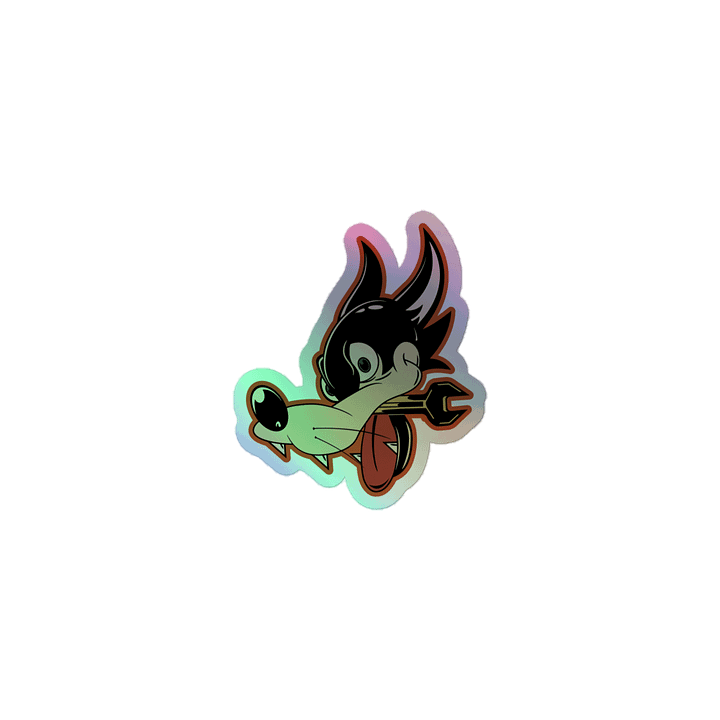 Swirl Toon Figure Holographic Sticker product image (1)