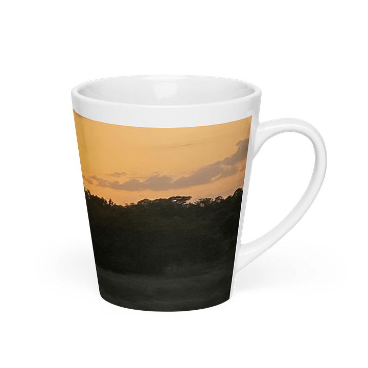 Sunset Serenity Latte Mug product image (2)